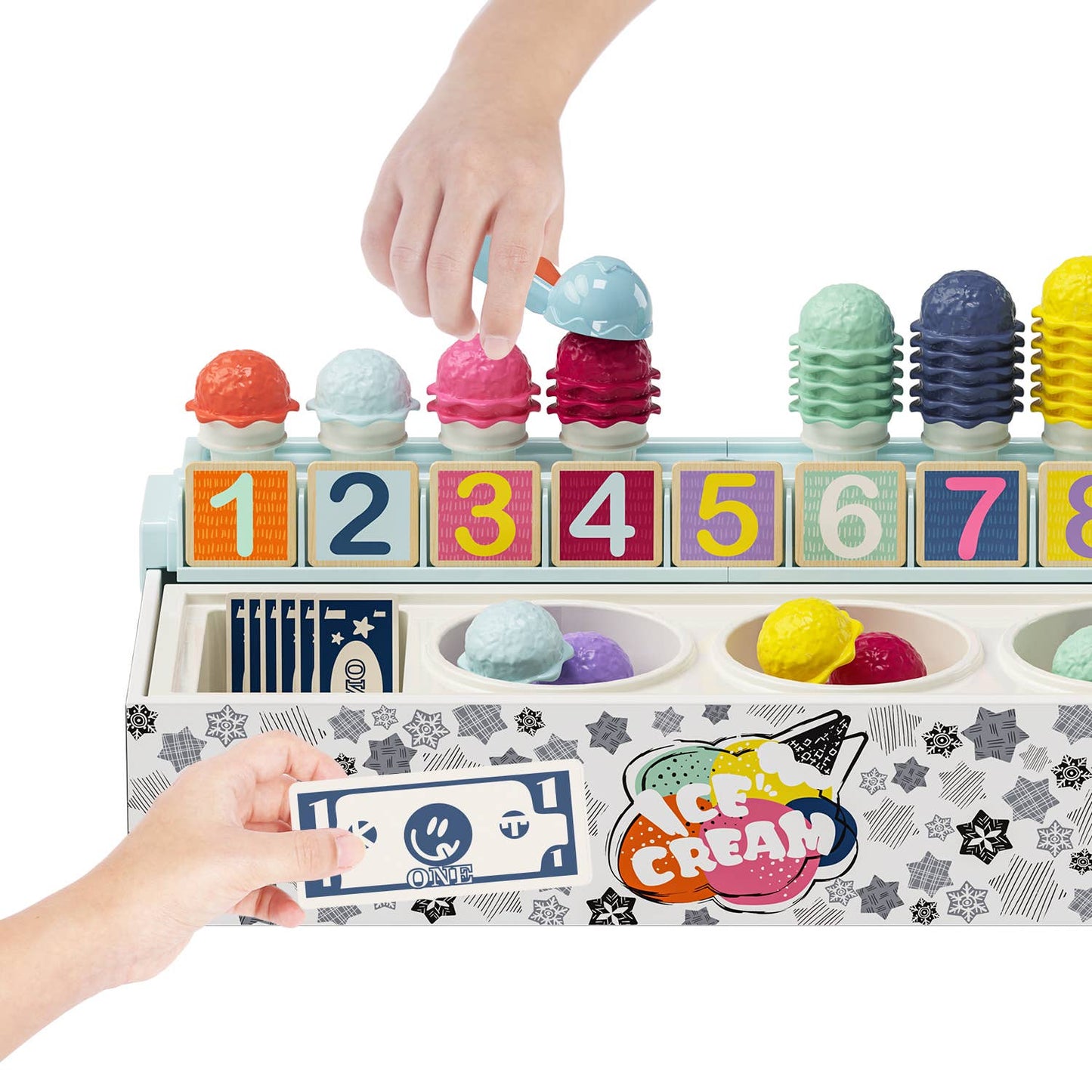 Lernbox Eisdiele - Montessori