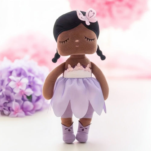 🌸 Metoo Kuschelpuppe „Lila Fee“ – Träum schön, kleine Zauberfreundin! 🌙✨