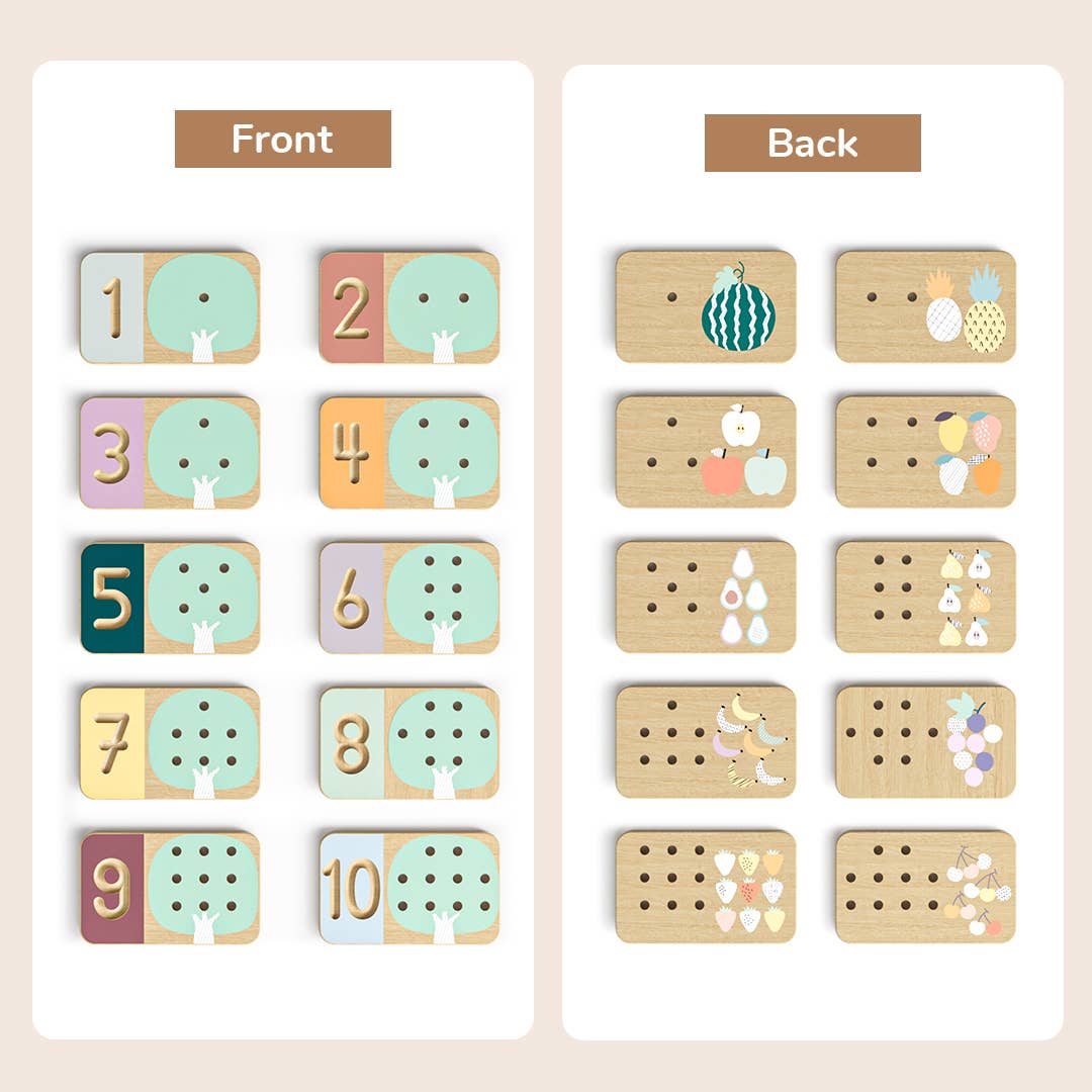 Obstbaum-Zähler - Montessori