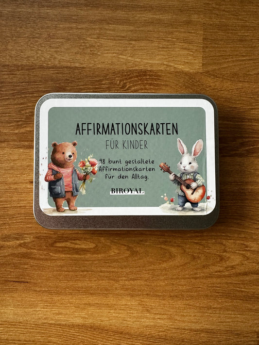 Affirmationskarten für Kinder – Mit positiven Gedanken durch den Alltag