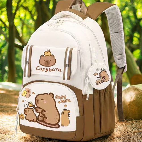 Capybara Leichter Rucksack – Niedlich, Praktisch & Perfekt für jeden Tag