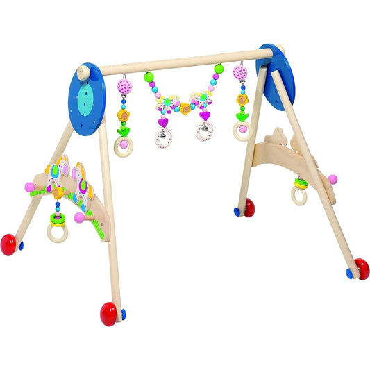 Goki Heimess 3 in1 - Spielbogen, Lauflernhilfe und Garderobe