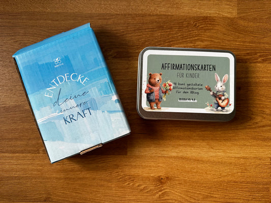 Affirmationskarten für Kinder – Mit positiven Gedanken durch den Alltag