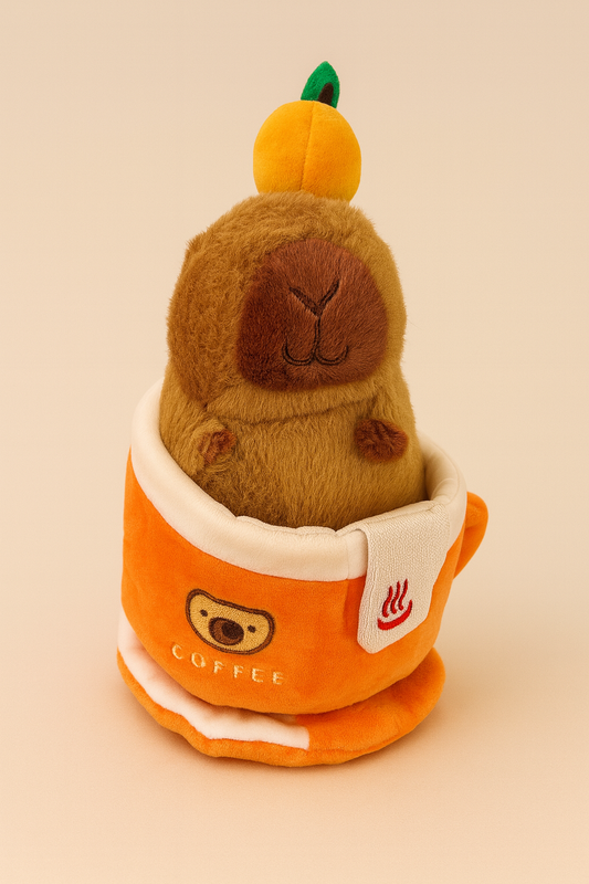 Capybara Kuschelset – „Coffee & Relax“ Edition