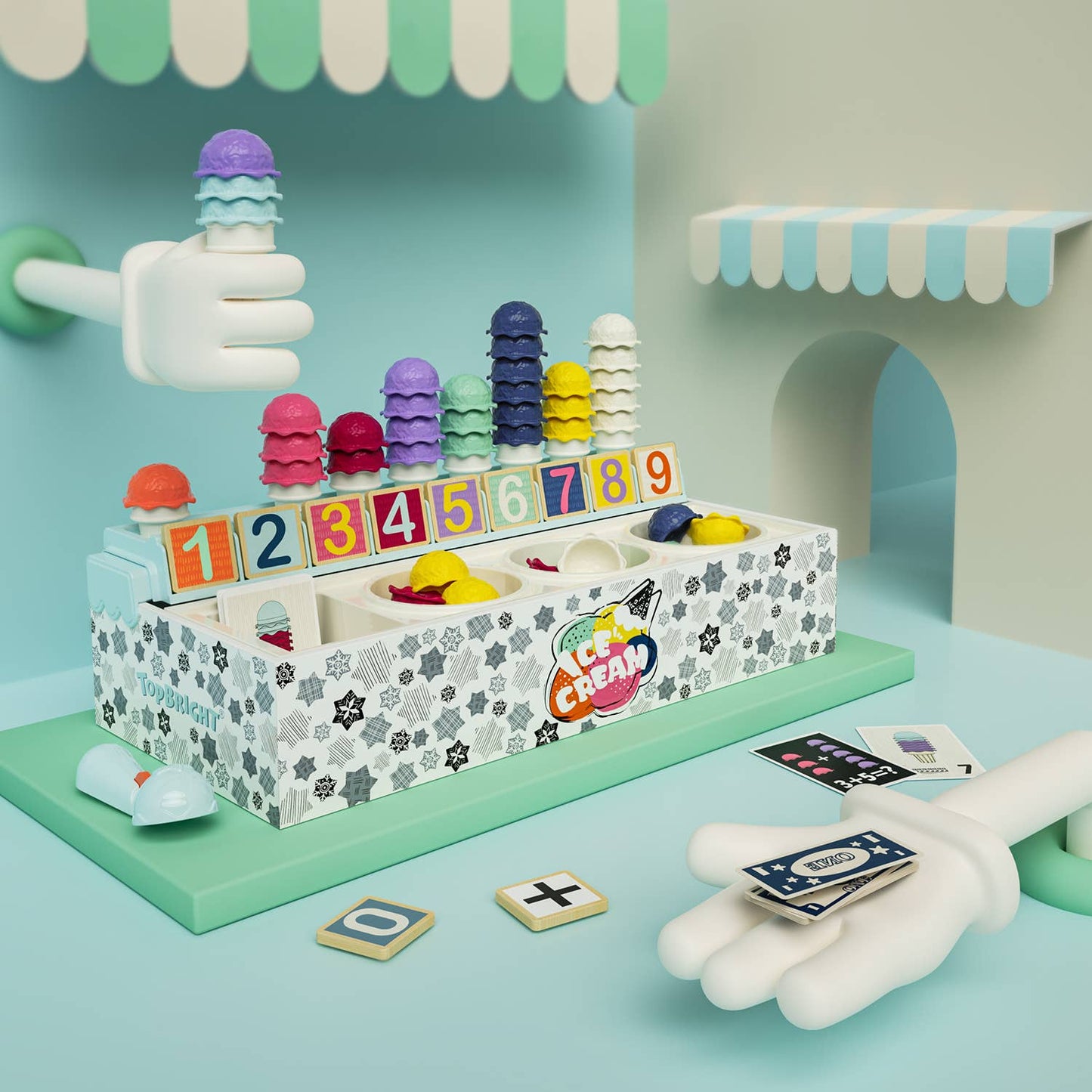 Lernbox Eisdiele - Montessori